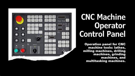 cnc machine operation keys